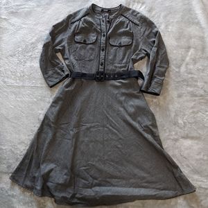 Eshakti dress with belt and pockets